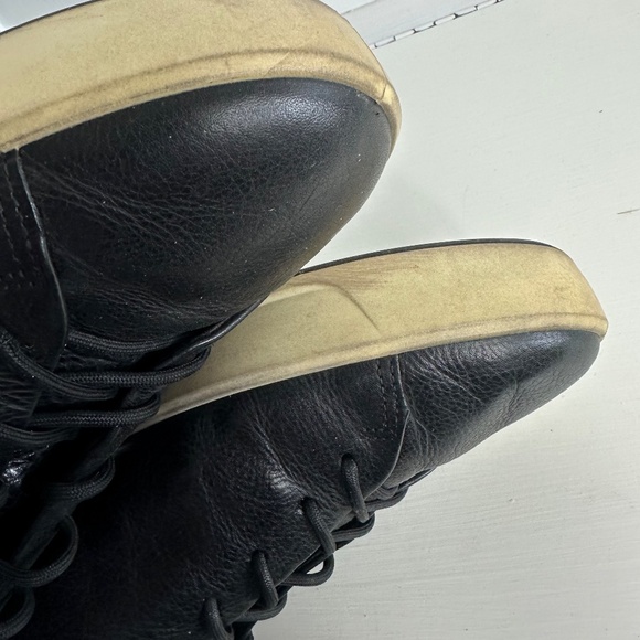 Ecco Danish Design Oxford Shoes Sneakers Mens Sz 45 US 11 / 11.5 Black Leather main image 5